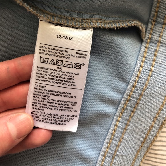BOGO Old Navy jean denim jacket with snaps - light wash - Picture 2 of 5